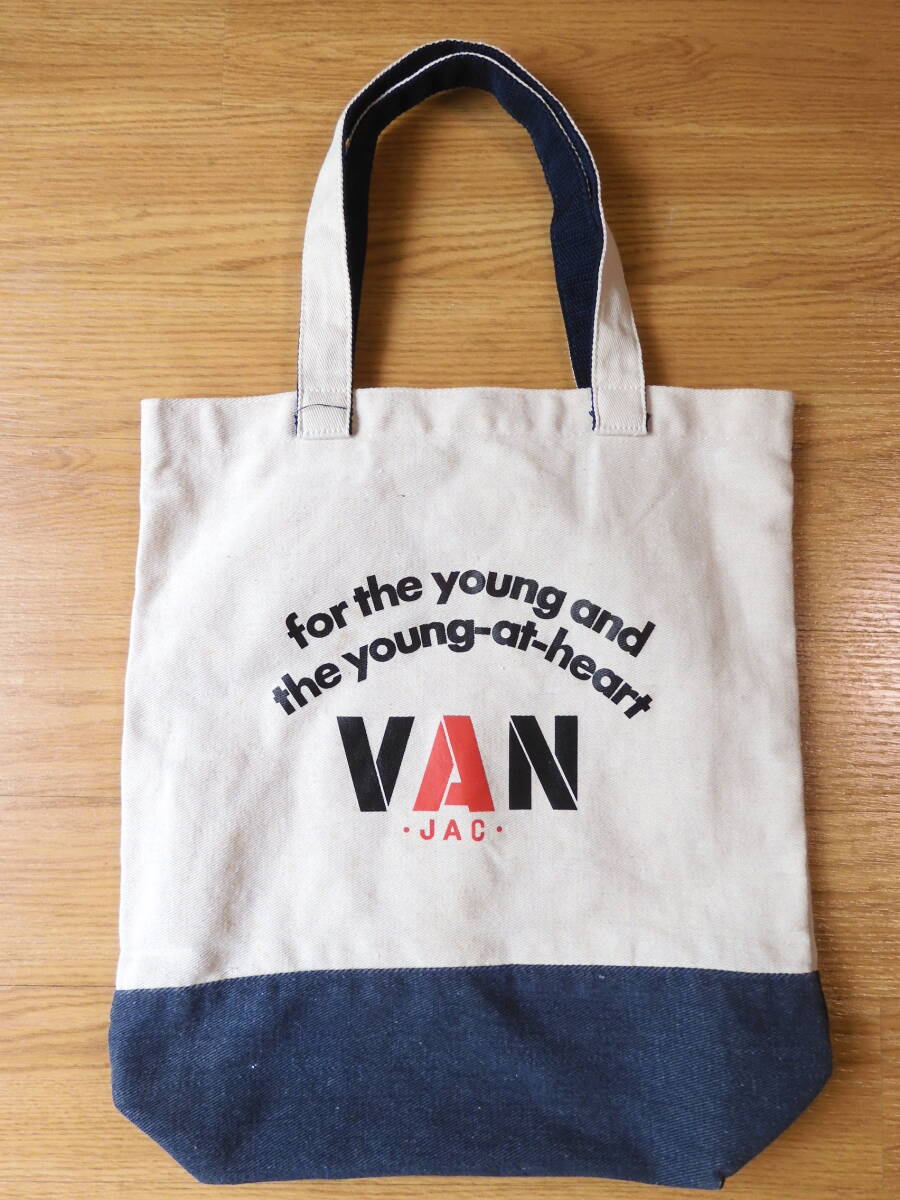 VAN レザートートバッグ 非売品レア 新品未使用 Yahoo!オークション -「van jac トートバッグ」の落札相場・落札価格