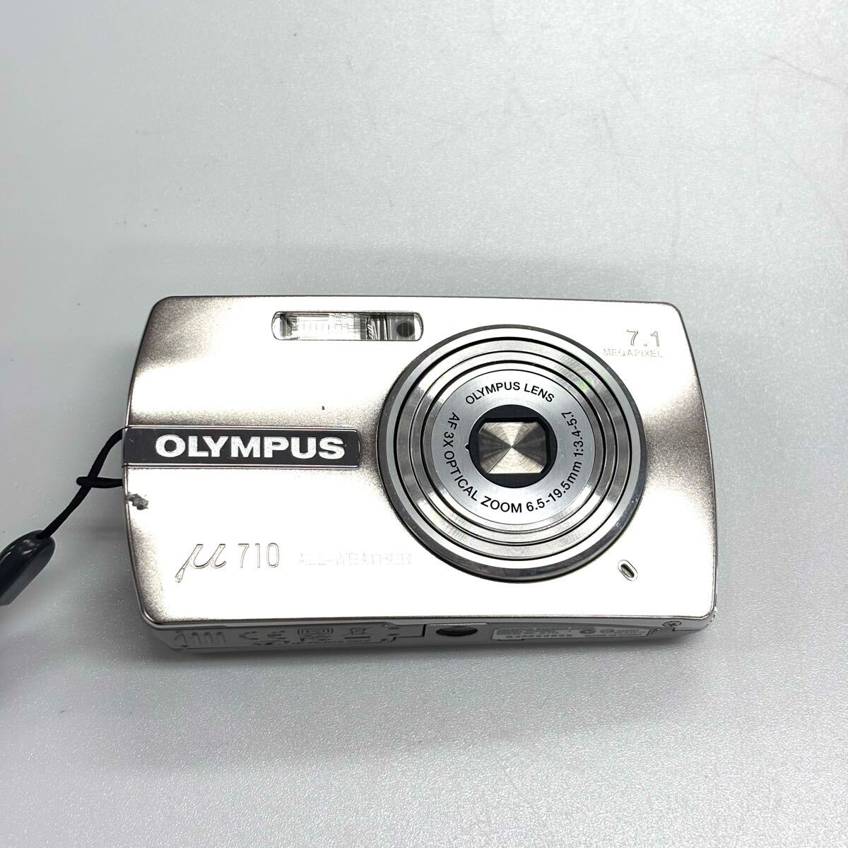 【動作確認済】OLYMPUS ミュー μ 710 シルバー 付属品有 Yahoo!オークション -「μ710」の落札相場・落札価格