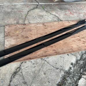 汎用サイドステップ アンダーカナード 3分割式 左右セット 220cm