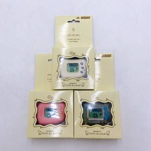新品 育成散歩計 てくてくエンジェル ピンク クリア ホワイト セット ウォーキング ダイエット たまごっち 万歩計 ハドソン 即決