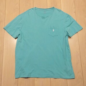 USA古着卸 Lサイズ Polo Ralph Lauren ポロ ラルフローレン 胸ポケット ロゴ刺繍 Tシャツ