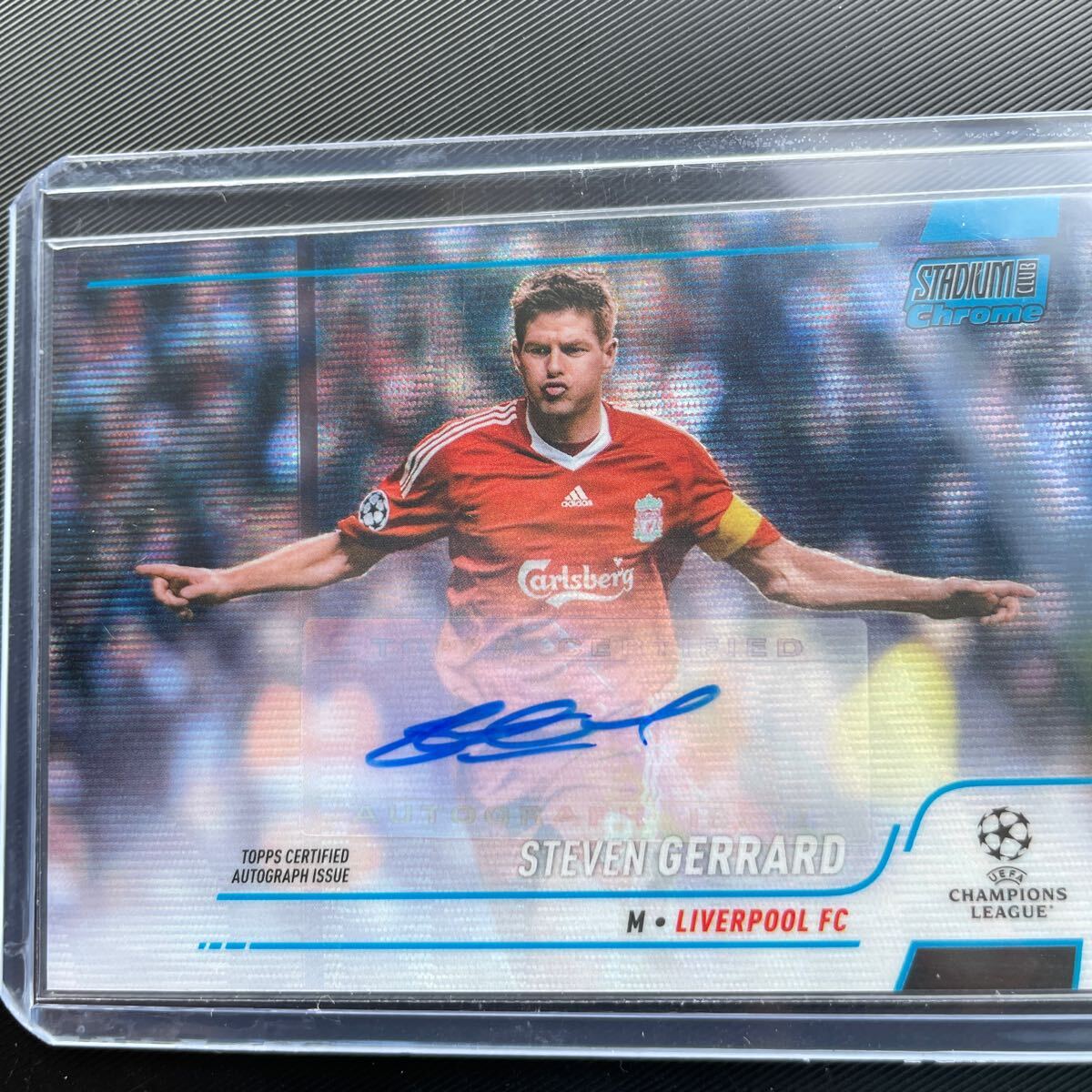 スティーブン ジェラード Topps Pearl 49枚限定 パラレル Yahoo!オークション -「steven gerrard」(トレーディングカード