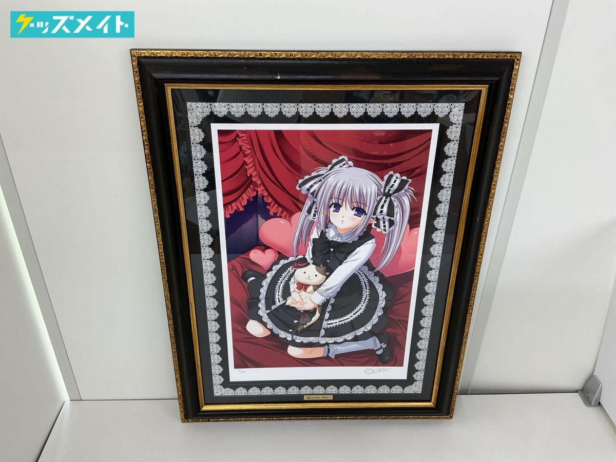 西又葵 版画 MOON LIGHT ミクスドメディア Yahoo!オークション -「西又葵版画」の落札相場・落札価格