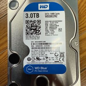 即決、送料無料★ HDD Western Digital WD30EZRZ 3TB 3.5 HDD SATA 動作品☆