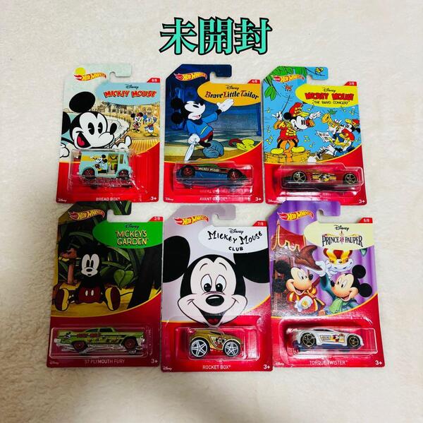 【未開封品】ホットウィール Hot Wheels ディズニー 2018 ミッキーマウス 90th Anniversary まとめ売り Mickey Mouse Disney ミニカー