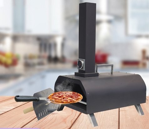 ピザ窯　一度使用 Portable Pizza Oven] How to start a fire | Genius Cooker