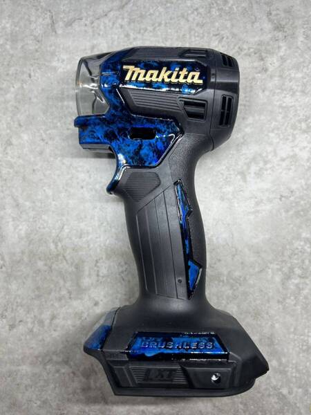 マキタ TD173D ハウジング ラップ塗装 makita 18V インパクトレンチ 腰袋 職人 ニックス ハイコーキ 充電式 電動工具