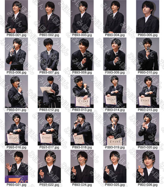 佐藤勝利 timelesz アポロの歌 生写真 写真 25枚セット