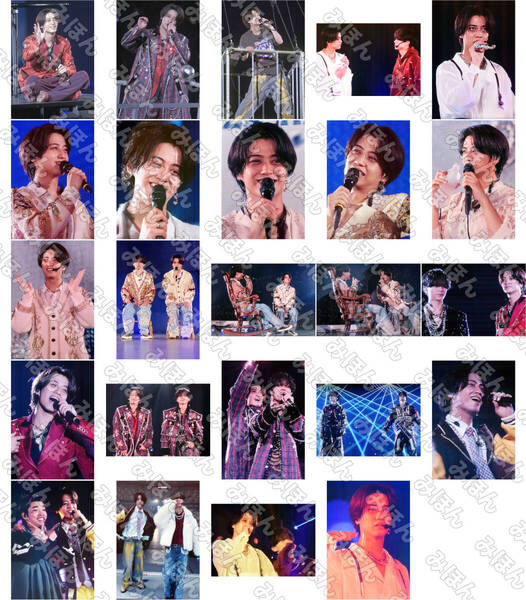 高橋海斗 King & Prince LIVE TOUR 24-25 ~Re ERA~ in DOME 7月12日 東京ドーム 生写真 写真 24枚セットC