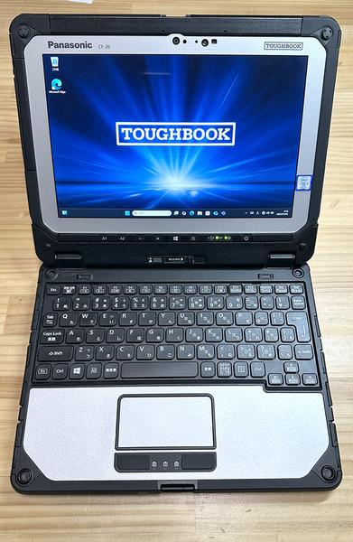超美品!520時間!Office2024!Panasonic TOUGHBOOK CF-20 第二世代 i5-7Y57 8GB 256GB Windows11 Pro タッチペン