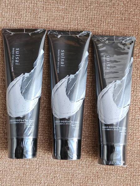 suisai beauty clear micro wash スイサイ ビューティクリア ミクロウォッシュ D ミクロクレイ洗顔 130g 5本セット 未開封