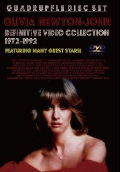 OLIVIA NEWTON-JOHN / DEFINITIVE VIDEO COLLECTION 4DVD オリビア・ニュートン・ジョン