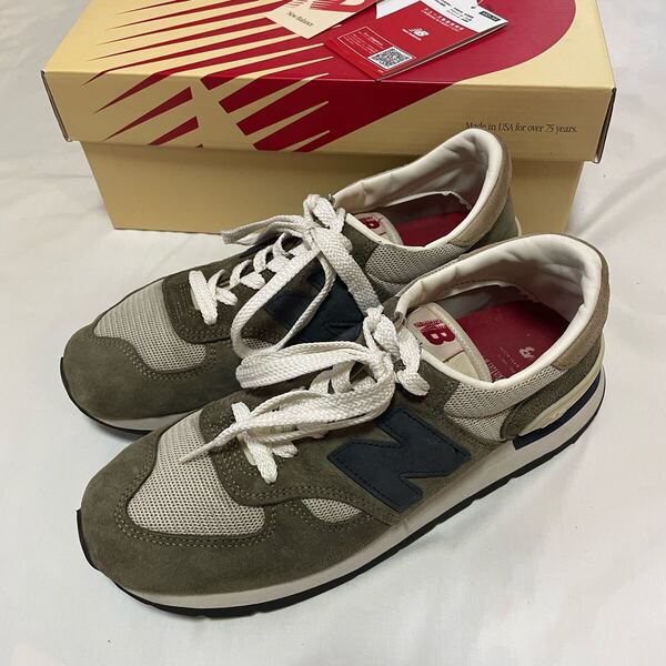 USA製 new balance M990WG1 MG GRAY 26.5cm D ニューバランス スニーカー M990V1