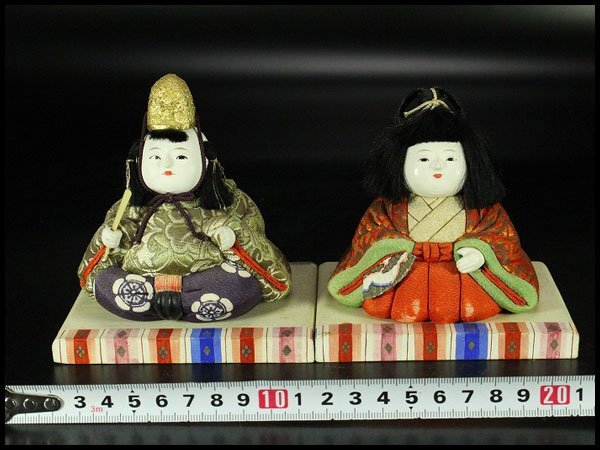 アンティーク　雛人形　人形のみ　お内裏様　お雛様　ひな祭り　レトロ　ヴィンテージ アンティーク 雛人形 人形のみ お内裏様 お雛様 ひな祭り レトロ