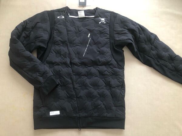 送料無料◆新品◆オークリー SKULL SYNCHRONISM EASE DOWN JACKET◆(M)◆FOA405718-02E◆OAKLEY スカル・ダウンジャケット