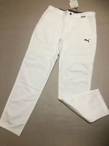 送料無料◆新品◆PUMA GOLF フュージョン パディング ジョガーパンツ◆(M) w78cm◆539343-04◆ プーマ ゴルフ・中綿パンツ