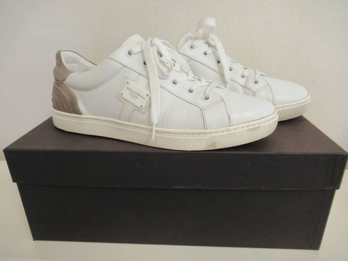 DOLCE&GABBANA ホワイト スニーカー サイズ8 71CDkJQm5LL._AC_SL1500_.jpg
