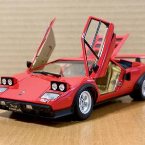 1/24 アオシマ ランボルギーニ ウルフ カウンタックver1 ‘75 完成品