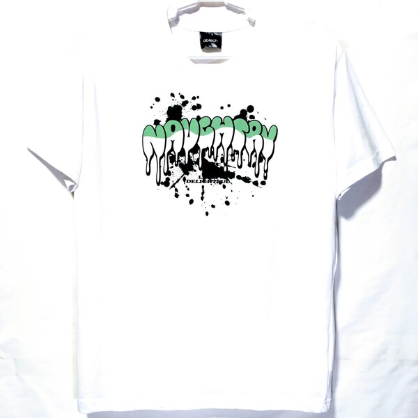 特価/未使用【サイズ=LL(XL)】アメカジ/英字プリント/メンズ/半袖/Tシャツ/胸囲=104~112cm/white②