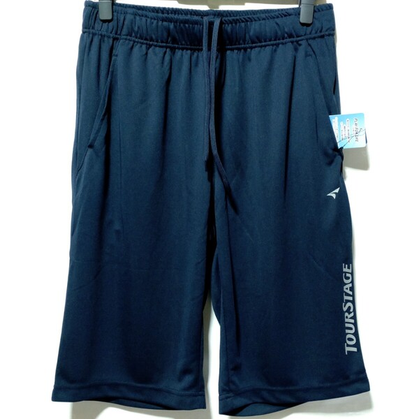 特価/未使用【サイズ=LL(XL】TOURSTAGE/ツアーステージ/ブリヂストン/吸水速乾/メンズ/左右ポケット/ジャージ/ハーフパンツ/胴囲=94~104cm