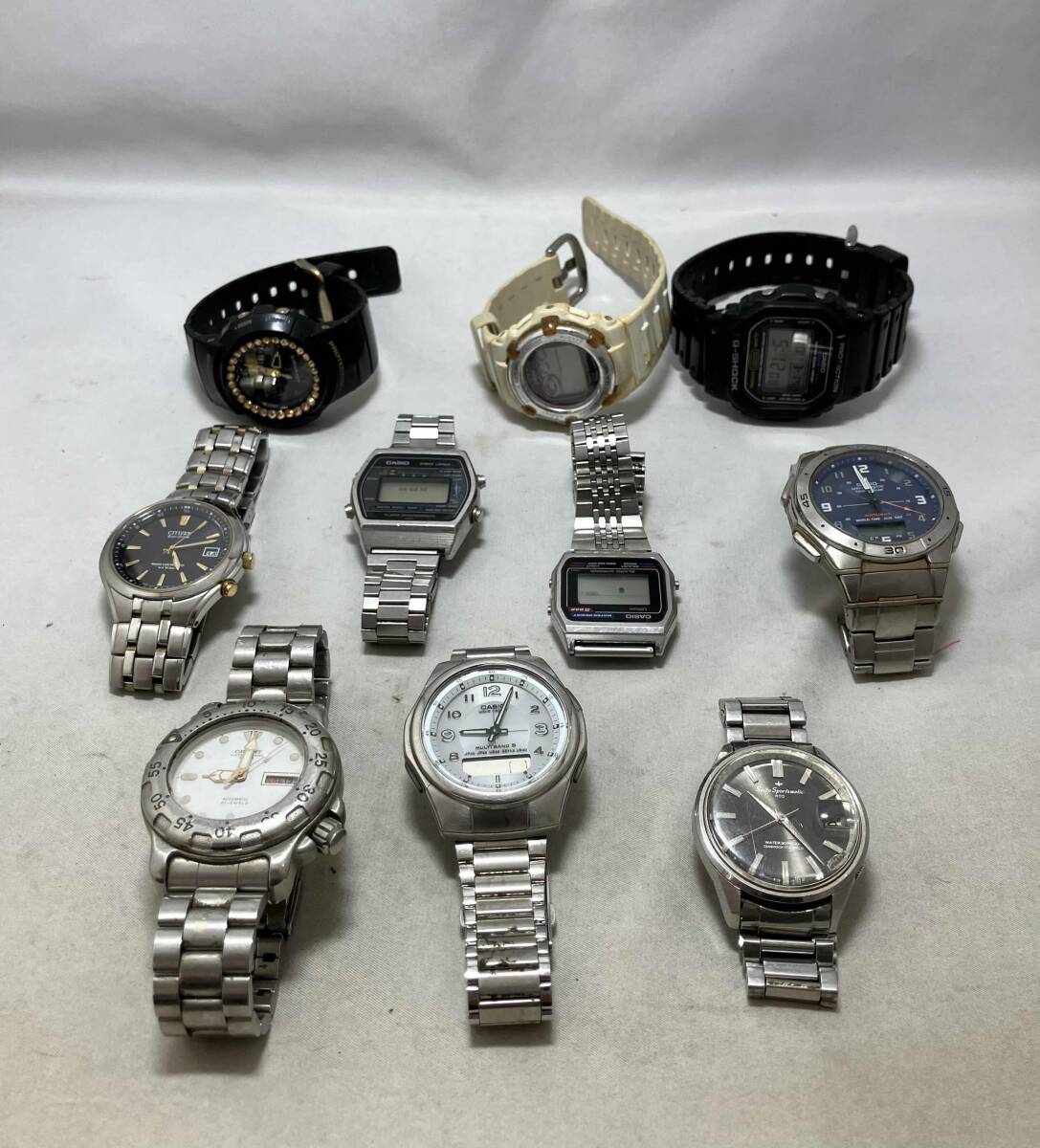 カシオ CASIO 腕時計 まとめ売り ジャンク 28 本 セット Yahoo!オークション -「ジャンク腕時計casioまとめて」の落札