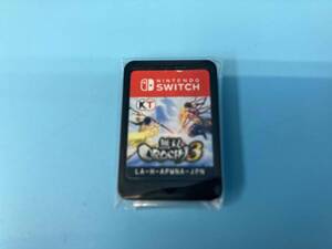 ジャンク 【ソフトのみ動作確認済み】ニンテンドースイッチ 無双OROCHI 3