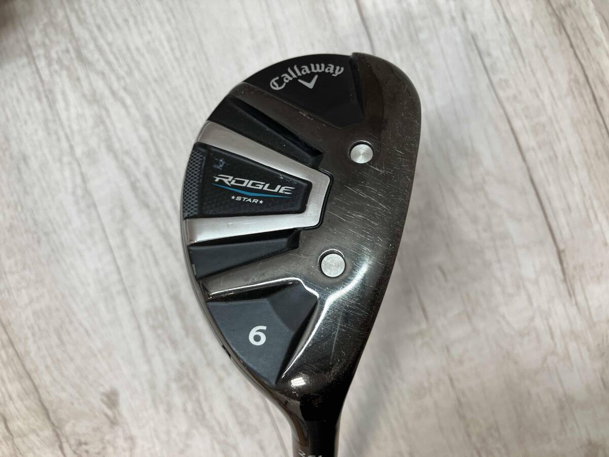 Callaway Golf - キャロウェイ　ローグ　スター　ユーティリティ6U キャロウェイ ROGUE STAR（ローグ スター）ユーティリティの試打