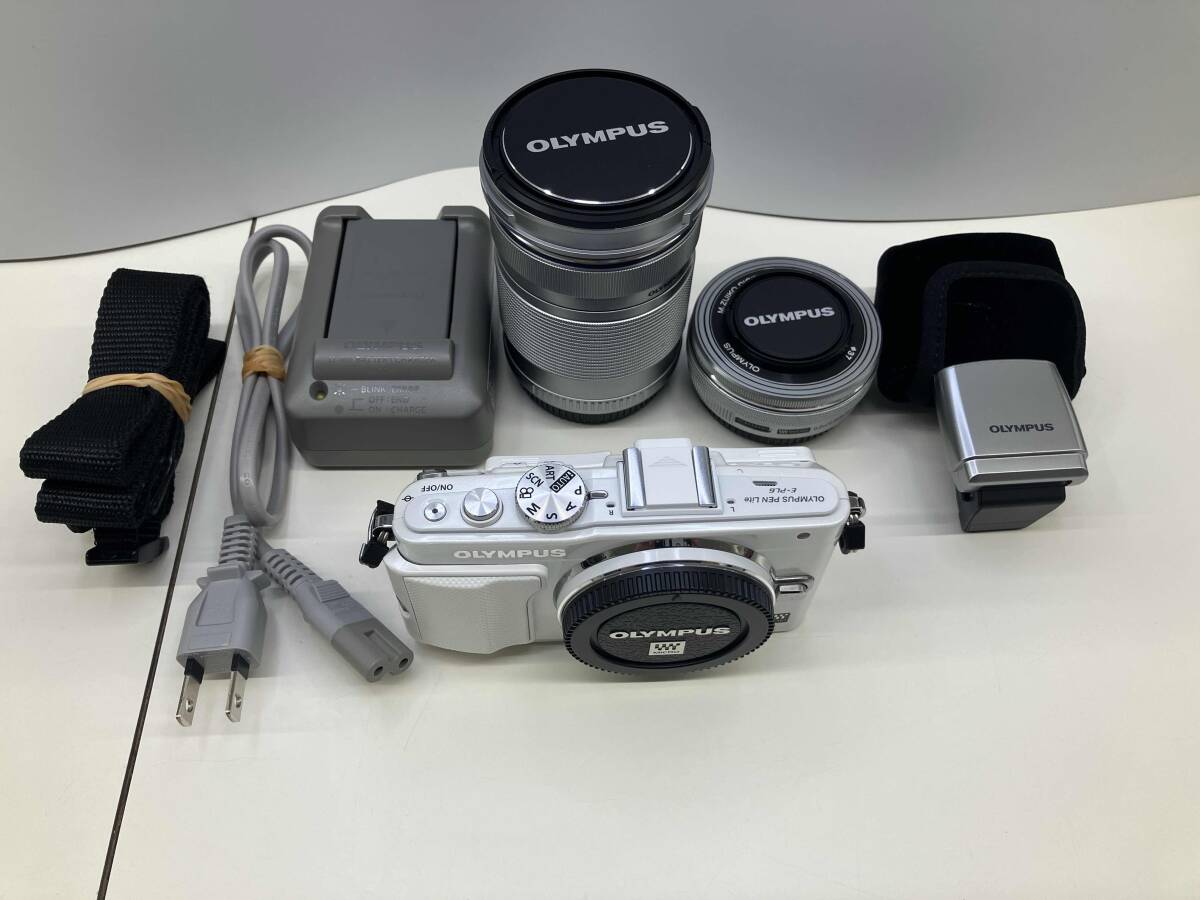 ジャンク品OLYMPUS E-PM1 ミラーレス 一眼 オリンパス レンズ付き Amazon | OLYMPUS ミラーレス一眼 PEN mini E-PM1 ボディ