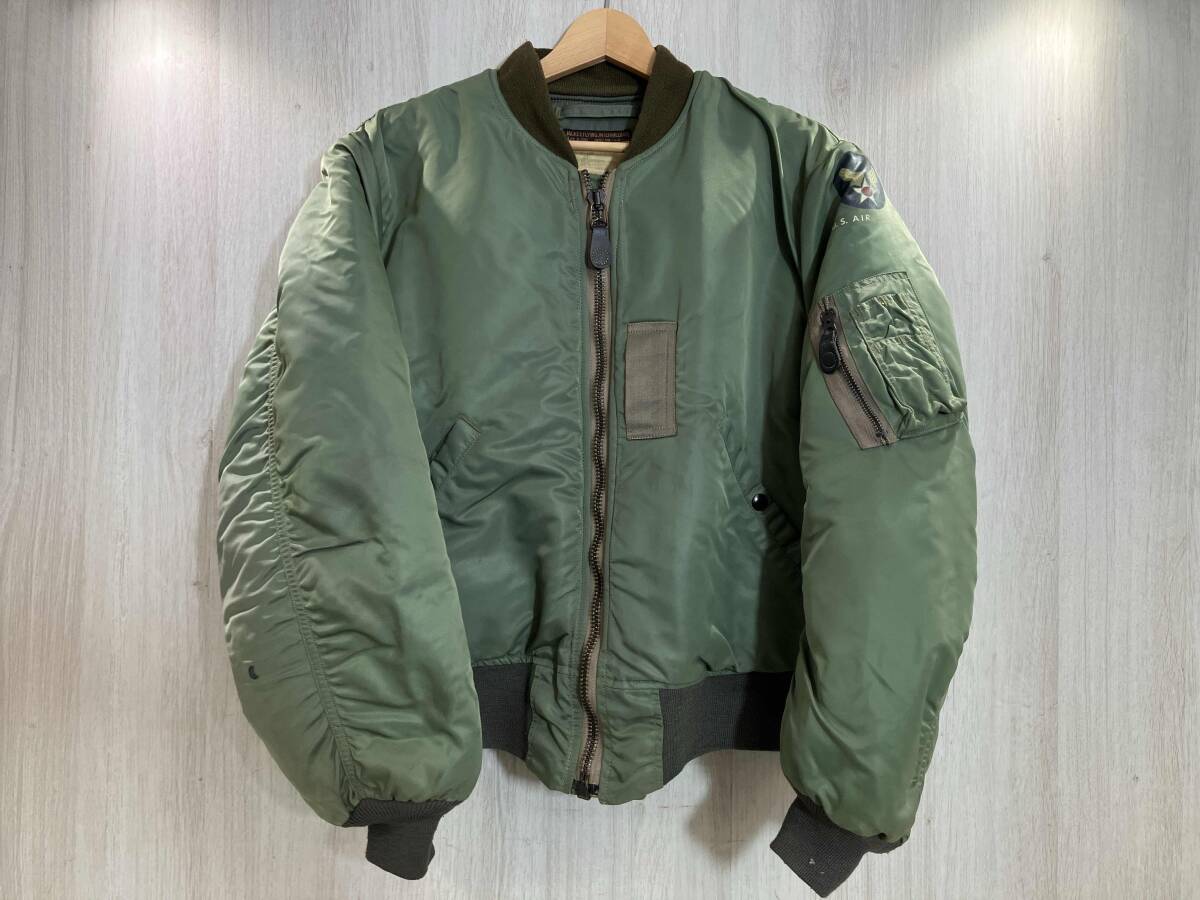 USA製アルファ B-15D ma-1 M品番 フライトジャケット 2025年最新】Yahoo!オークション -b-15dの中古品・新品・未使用