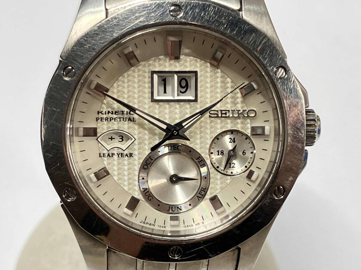 SEIKO Kinetic Perpetual 腕時計 ジャンク Yahoo!オークション -「seiko kinetic perpetual」の落札相場