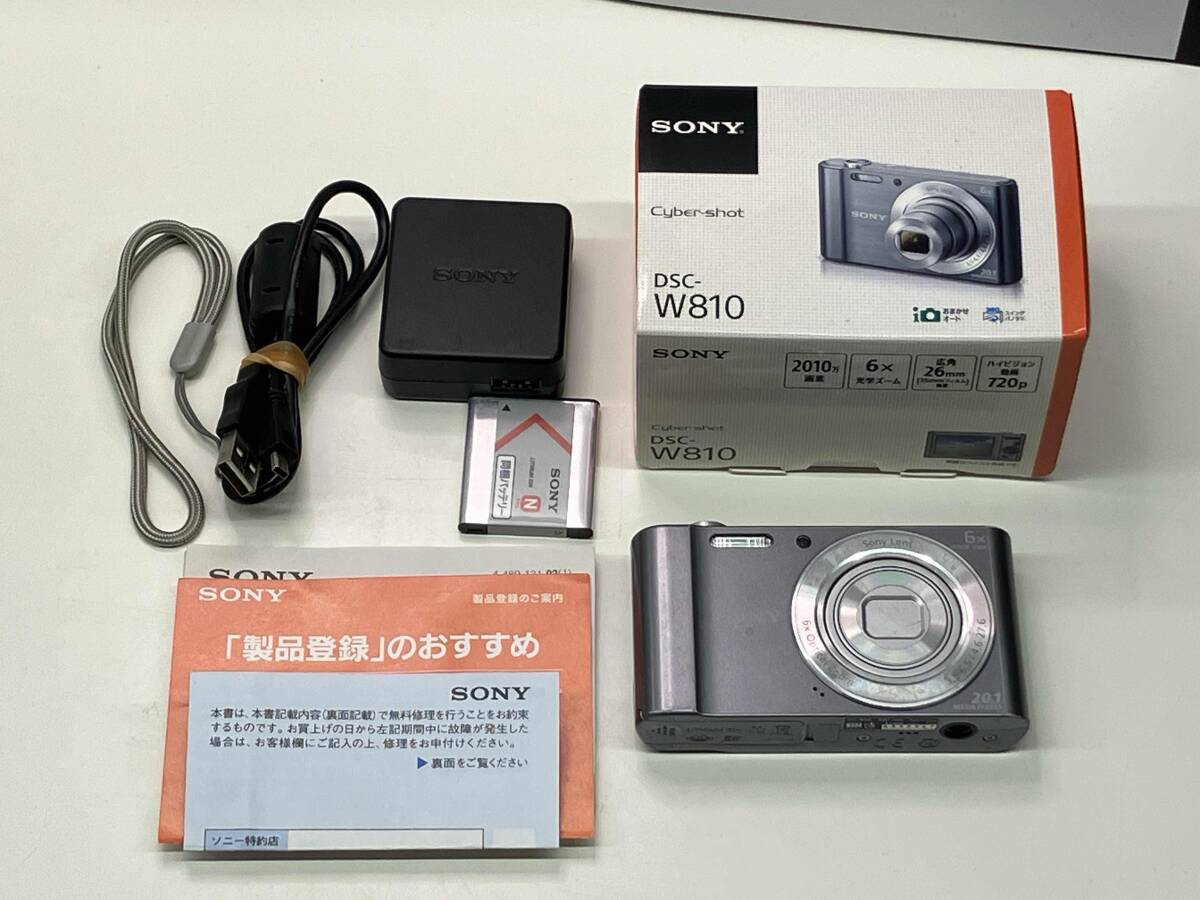 ソニー★サイバーショットDSC-W810★付属品有り動作品デジタルカメラ送料無料 Yahoo!オークション -「dsc-w810」の落札相場・落札価格