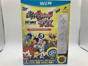 WiiU 【同梱版】妖怪ウォッチダンス JUST DANCE スペシャルバージョン Wiiリモコンプラスセット【メダル未開封】