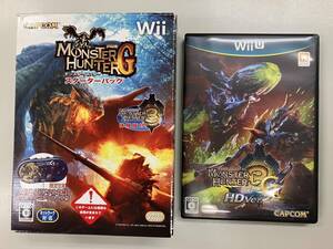 Wii U モンスターハンター3G HD ver. Wii モンスターハンターG スターターパック