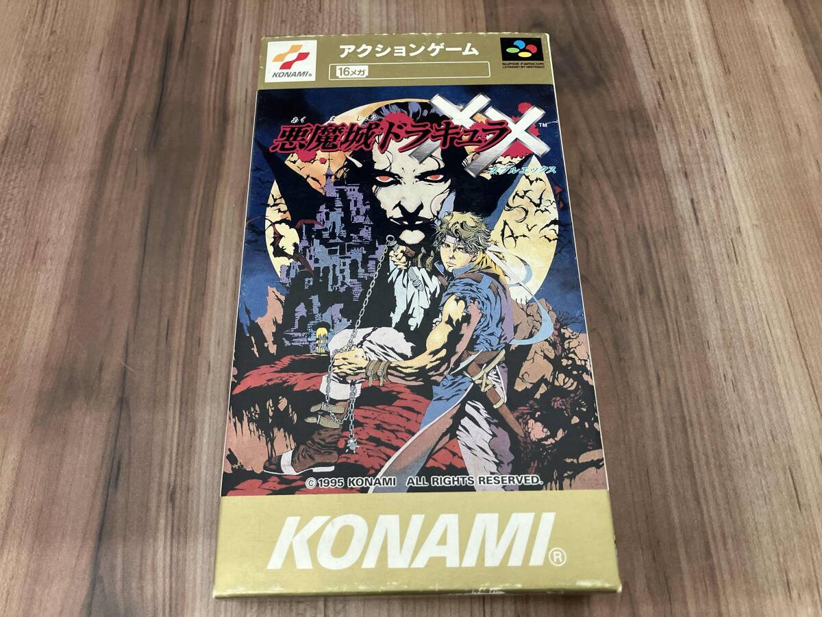 悪魔城ドラキュラXX【中古美品・完品・SFC日本版】 コナミ 悪魔城ドラキュラXX <スーパーファミコン> [ダウンロード