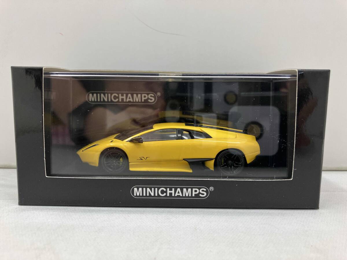 京商/ミニチャンプス ランボルギーニ ムルシエラゴ2004 限定1200台 ミニカー ミニチャンプス 1/43 ランボルギーニ ムルシエラゴ