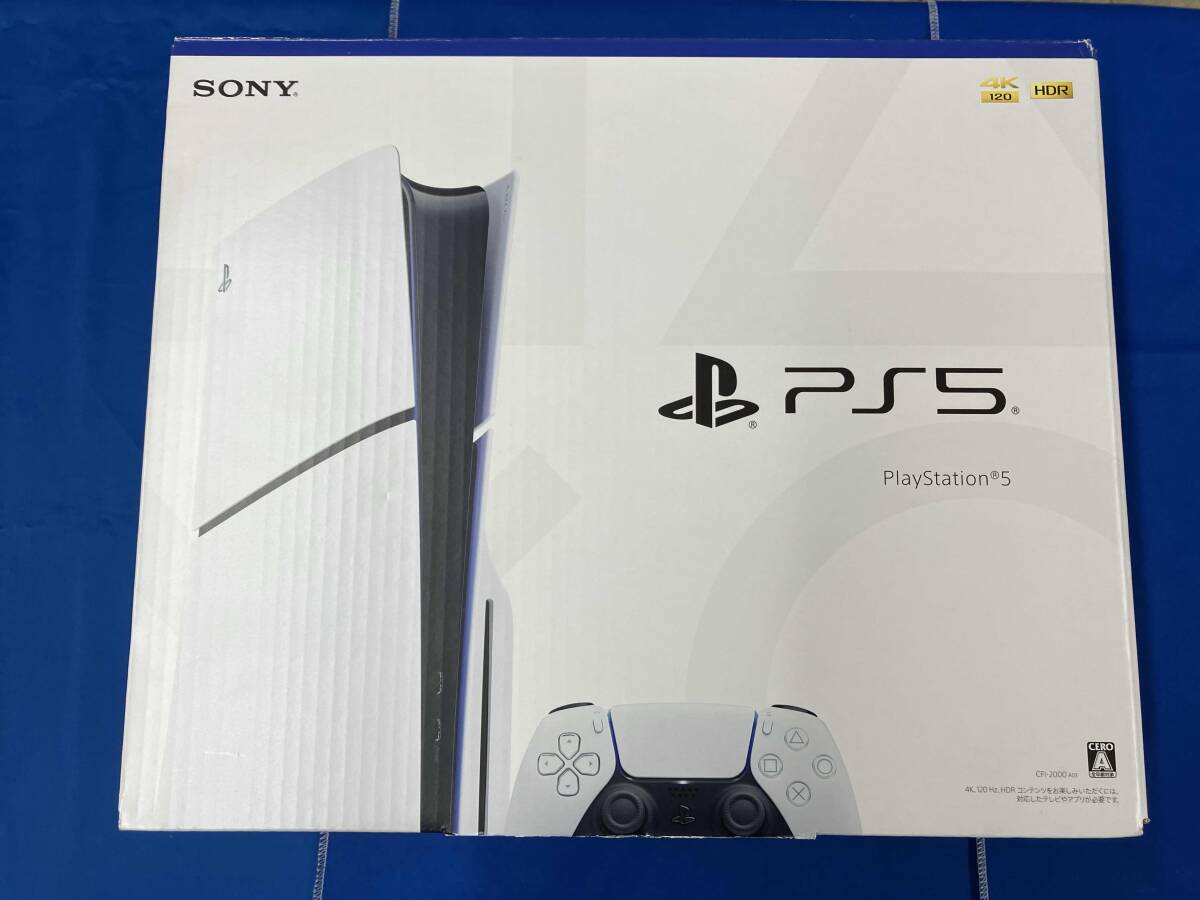 PS 5 slim ほぼ未使用 ほぼ新品 新型 PlayStation5 slim ディスク搭載モデル