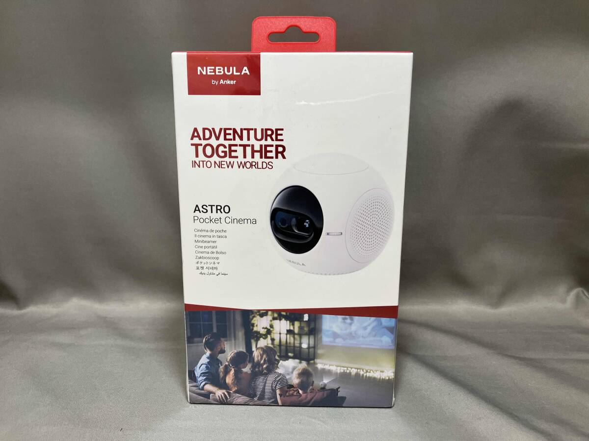 【美品】Anker ASTRO Pocket Cinema プロジェクター NEBULA ASTRO Pocket Cinema 本体 林檎サイズのモバイル機