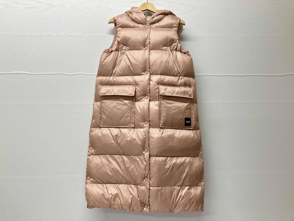 エーグル　☆ ダウンベスト！　未使用　Ｓサイズ　ベージュ 2025年最新】Yahoo!オークション -エーグル ダウン ベストの中古
