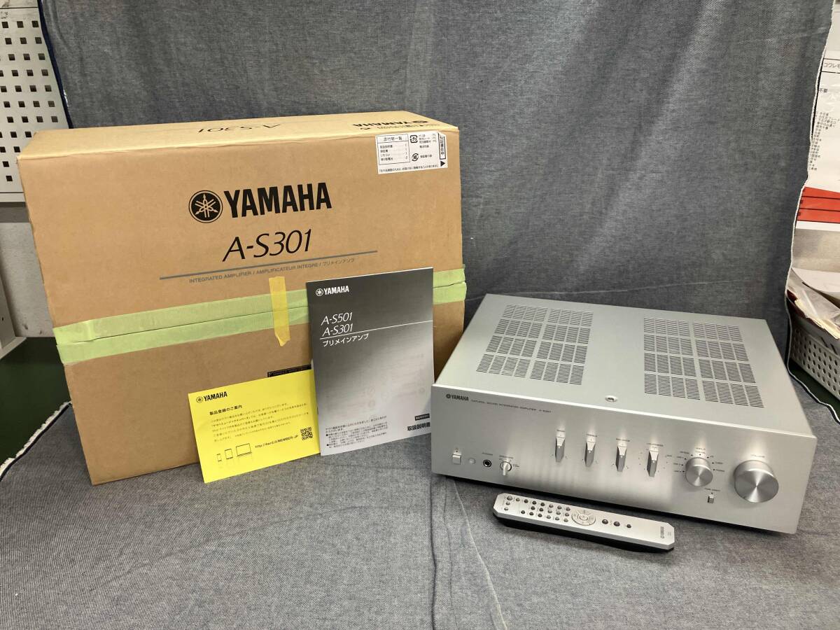 YAMAHA A-S301 ヤマハ プリメインアンプ 中古品 Yahoo!オークション -「ヤマハ プリメインアンプ a-s301