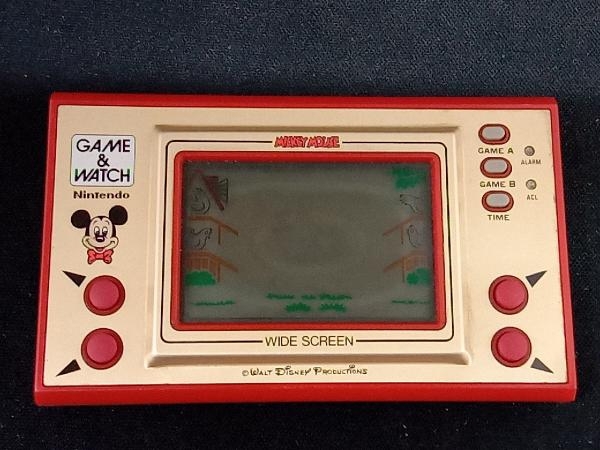 【動作確認済】任天堂 ゲームウォッチ ミッキーマウス 説明書付き Yahoo!オークション -「ゲームウォッチ ミッキーマウス」の落札