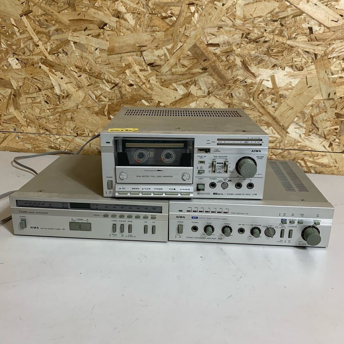 Yahoo!オークション -「aiwa カセットデッキ ad」(オーディオ