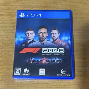 中古 PS4ソフト F1 2018 THE OFFICIAL VIDEOGAME 動作確認済 UBISOFT PlayStation4 プレステ4 ゲームソフト
