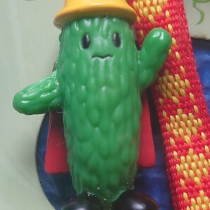 送料無料【ゴーヤーマン ストラップ:赤】NHKエンタープライズ★未使用★検索:ちゅらさん国仲涼子ゴリ夢中沖縄小浜島ゴーヤマンキーホルダー