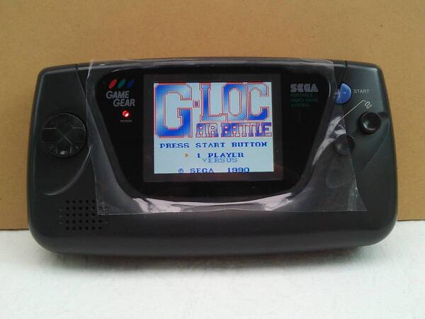 (管ZGG072)ゲームギア本体(IPS液晶化、USB TYPE-C給電化、本体コンデンサ交換済)+ソフト3本