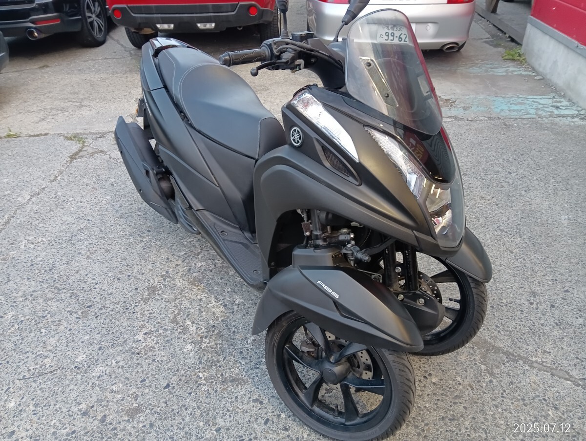 トリシティ125㏄ 普通免許仕様 SEC1J ブルーコアABS付 名義変更乗車 Yahoo!オークション -「トリシティ 普通免許」の落札相場・落札価格