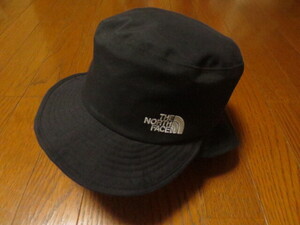 THE NORTH FACE GOREーTEX ノースフェイス ゴアテックス ししゅうロゴ入り 変型バケットハット M 黒系