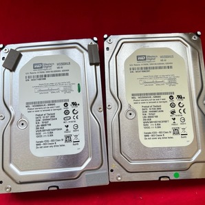 正常動作確認済み (2個セット)ハードディスク Western Digital WD2500AVJS-63B6A0 250GB