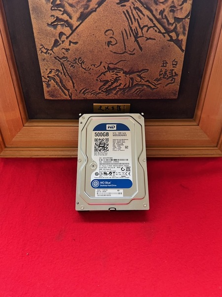 不良返金保証 WD Blue 500GB WD5000AAKX 3.5インチHDD PCパーツ(N27)