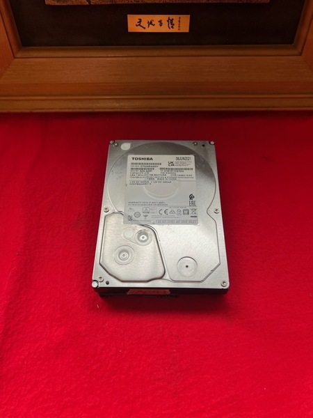 不良返金保証 TOSHIBA DT02ABA400V 4TB HDD (a041)