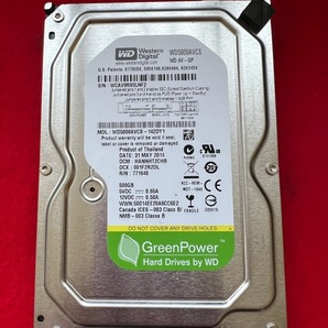 不良返金保証 純正 WDC WD5000AVCS-142DY1 500GB ☆DMR-BZT700 BZT600 BWT500 BRT300他(y26)